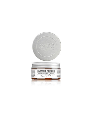 Amaro Caramel Pomade 100 ml | Strong Hold and Natural Shine